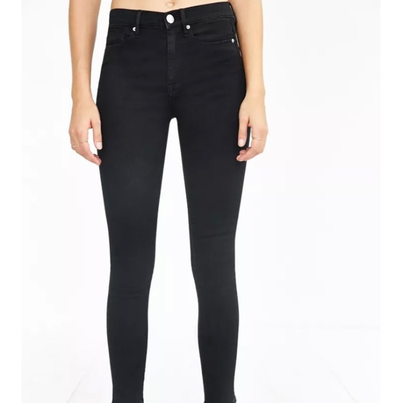 BDG Urban Outfitters Twig High-Rise Cropped Black denim size 26 - Picture 3 of 11